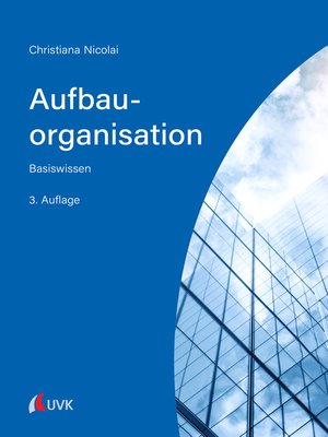 cover image of Aufbauorganisation
